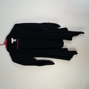 Kenar Womens Long Sleeve Open Front Waterfall Sweater Medium